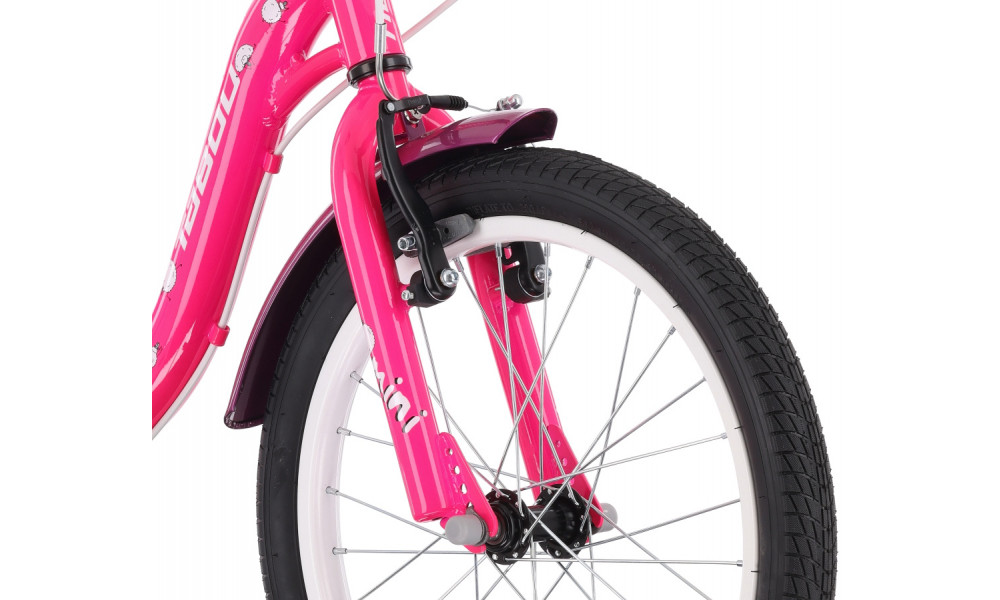 Bicycle Tabou Miss AL 18 pink-white - 4
