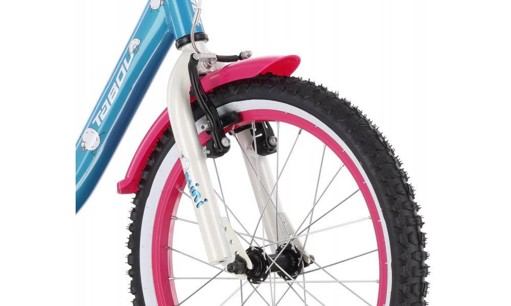 Bicycle Tabou Miss CS Alu 18 blue-white - 4