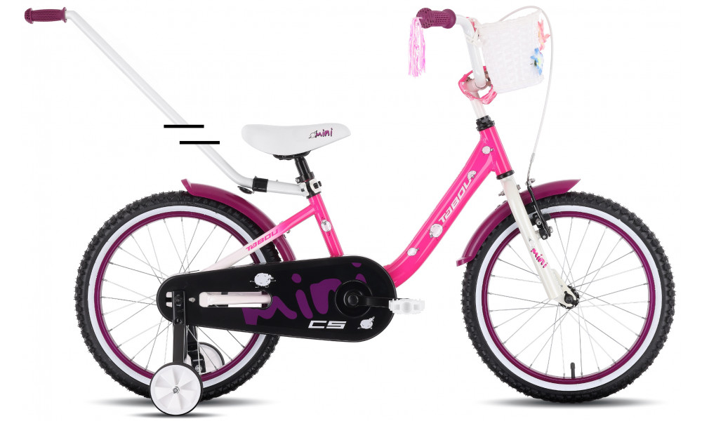 Bicycle Tabou Miss CS Alu 18 pink-white - 1