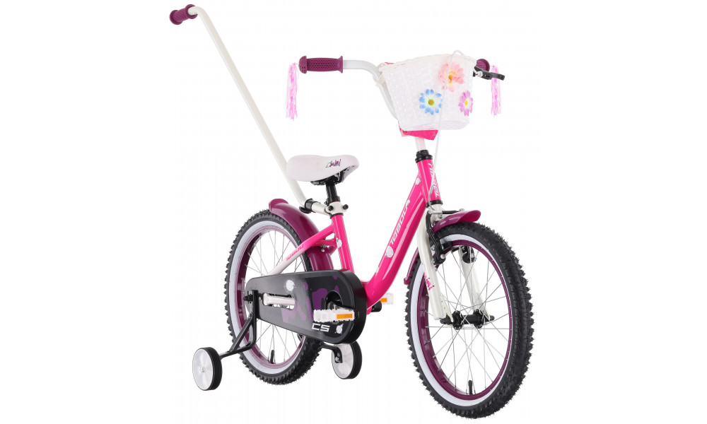 Bicycle Tabou Miss CS Alu 18 pink-white - 2