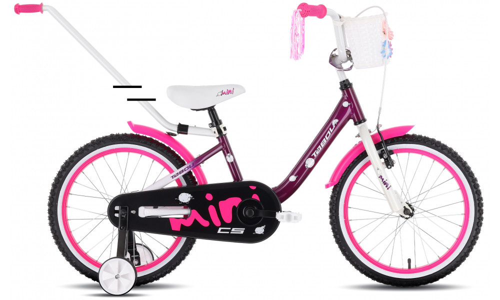 Bicycle Tabou Miss CS Alu 18 purple-white - 1