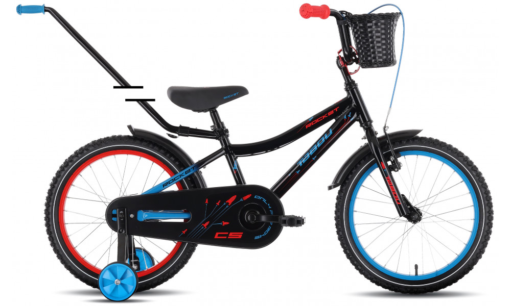 Bicycle Tabou Rocket CS Alu 18 black-blue - 1