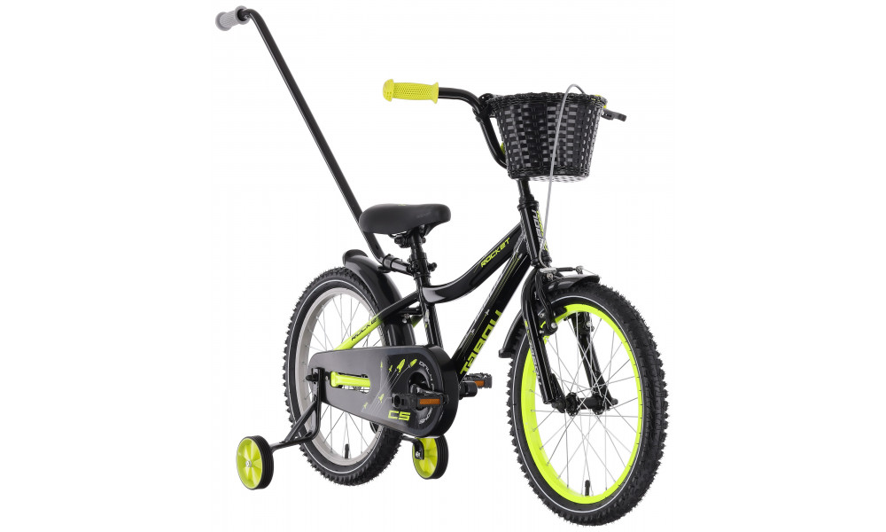 Bicycle Tabou Rocket CS Alu 18 black-lime - 2