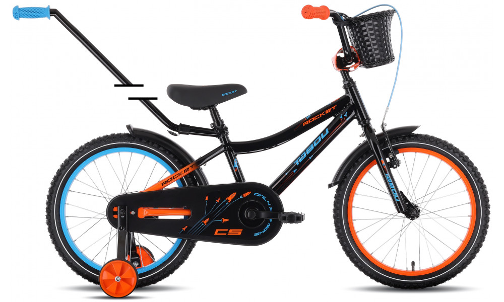Bicycle Tabou Rocket CS Alu 18 black-orange - 1