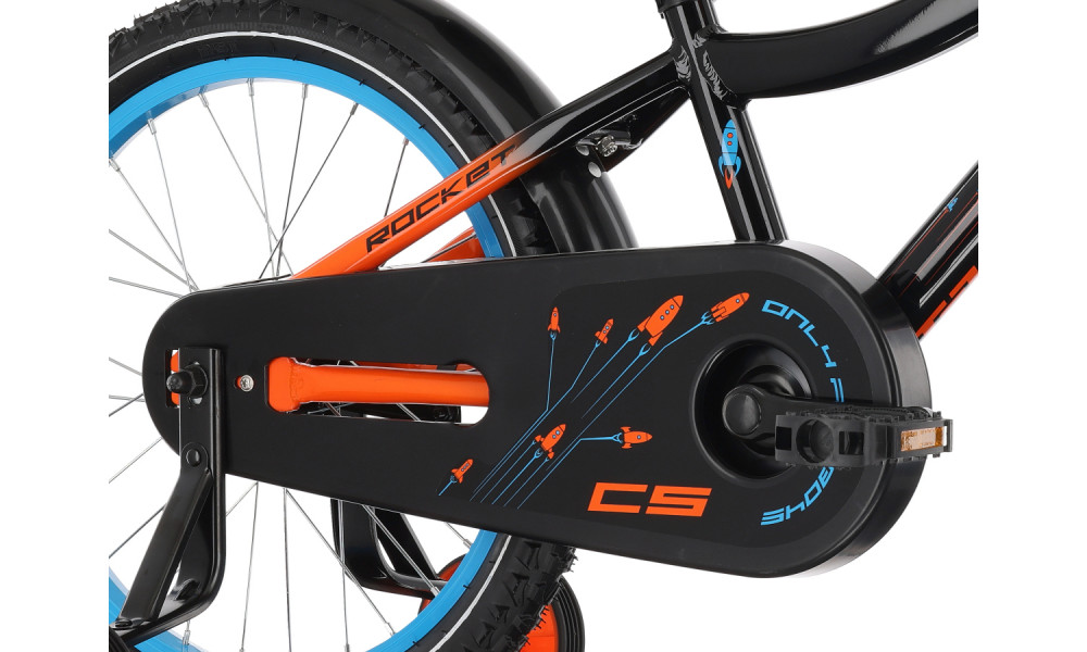 Bicycle Tabou Rocket CS Alu 18 black-orange - 3