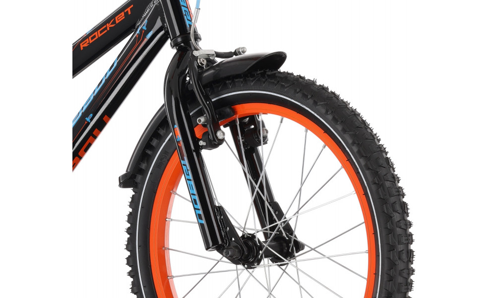 Bicycle Tabou Rocket CS Alu 18 black-orange - 4