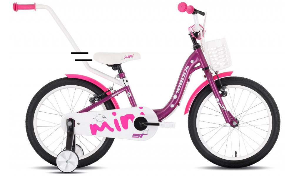 Bicycle Tabou Miss ST 18 purple-white - 1