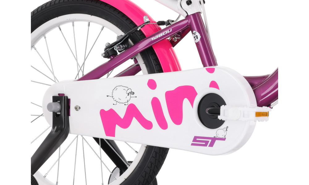 Bicycle Tabou Miss ST 18 purple-white - 3