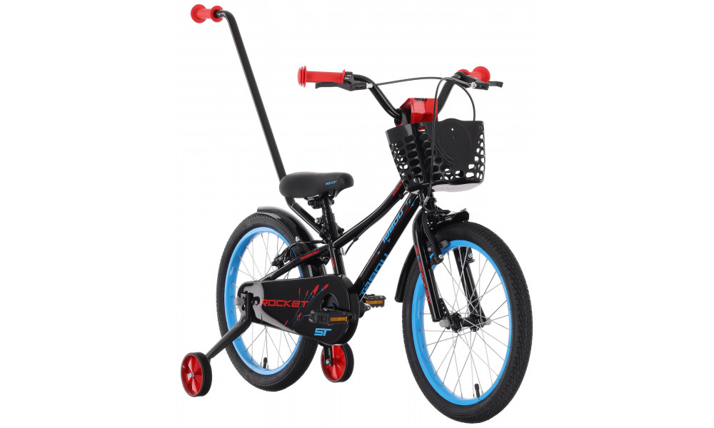 Велосипед Tabou Rocket ST 18 black-red - 2