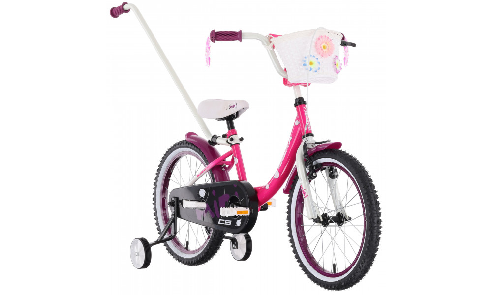Bicycle Tabou Miss CS 18 pink-white - 2