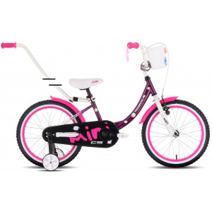 Bicycle Tabou Miss CS 18 purple-white