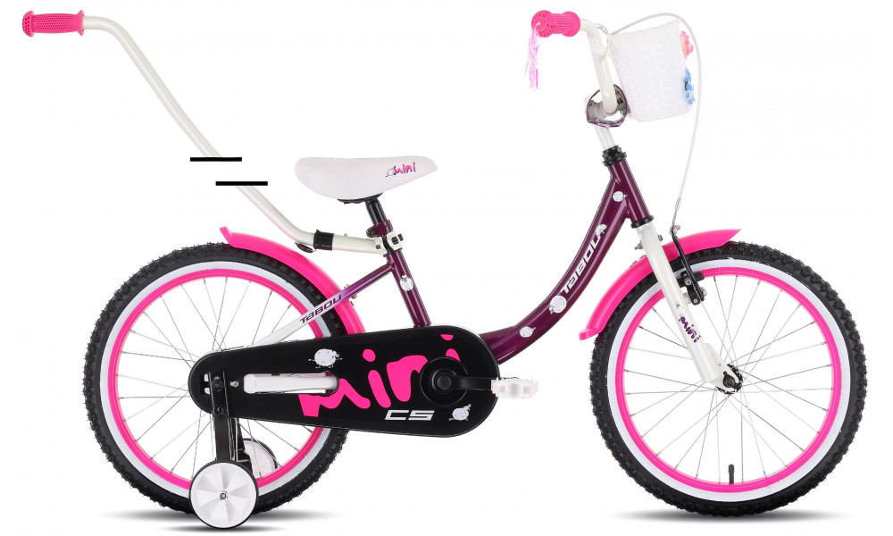 Bicycle Tabou Miss CS 18 purple-white - 1