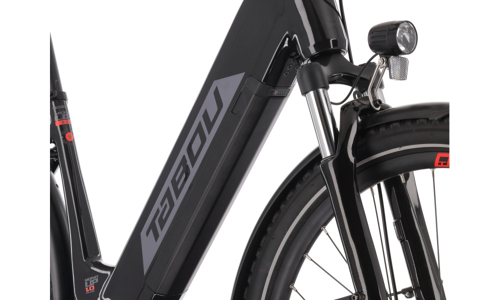 E-bike Tabou Mono UP 1.0 Plus black-red - 7