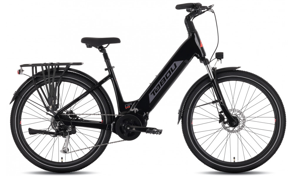 E-bike Tabou Mono UP 1.0 Plus 26 black-red - 1
