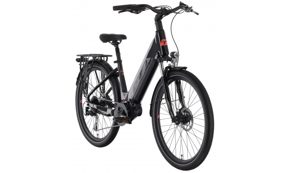 E-bike Tabou Mono UP 1.0 Plus 26 black-red - 2