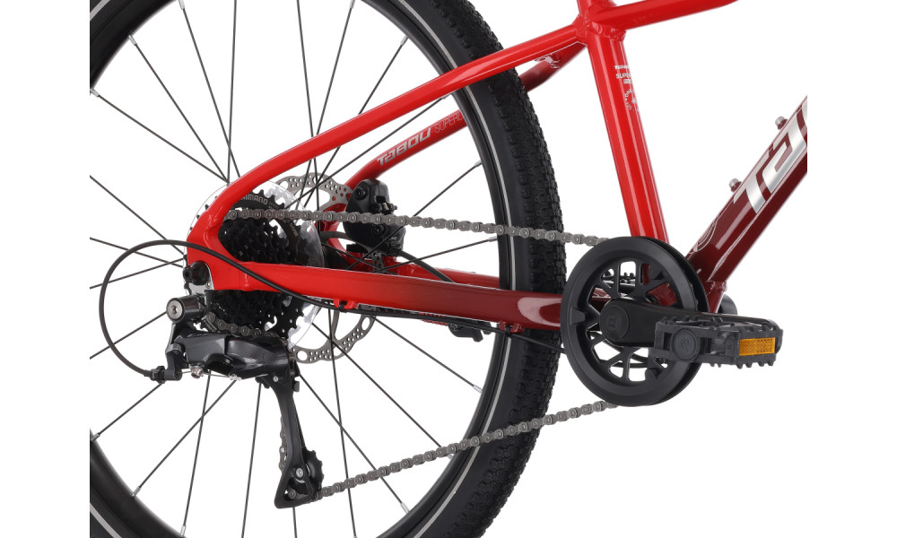 Bicycle Tabou Superlite Pro 24 red-burgundy - 3
