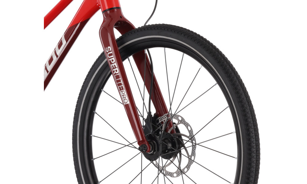 Bicycle Tabou Superlite Pro 24 red-burgundy - 4