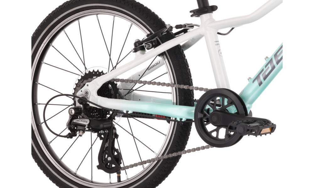 Bicycle Tabou Superlite 20 W white-mint - 3