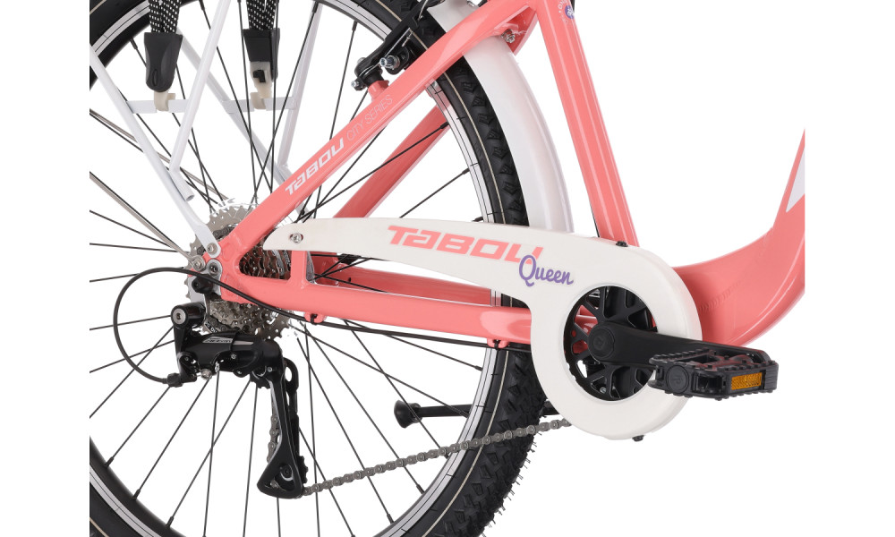 Bicycle Tabou Queen 26 pink-white - 3