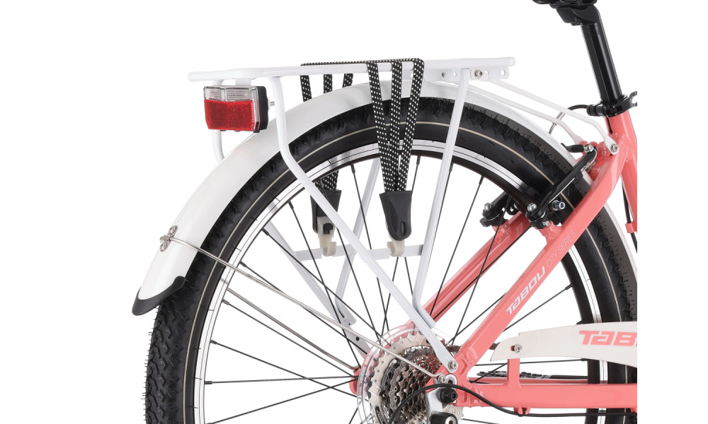Bicycle Tabou Queen 26 pink-white - 8