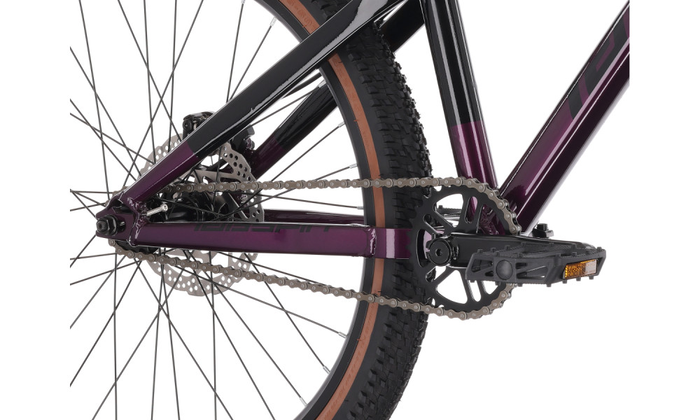 Bicycle Tabou Tabspin JR 24 purple-black - 3