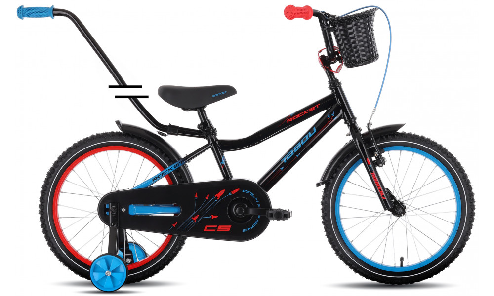 Bicycle Tabou Rocket CS 18 black-blue - 1