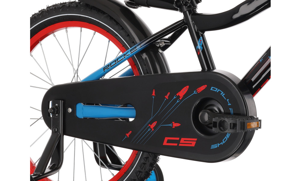 Bicycle Tabou Rocket CS 18 black-blue - 3
