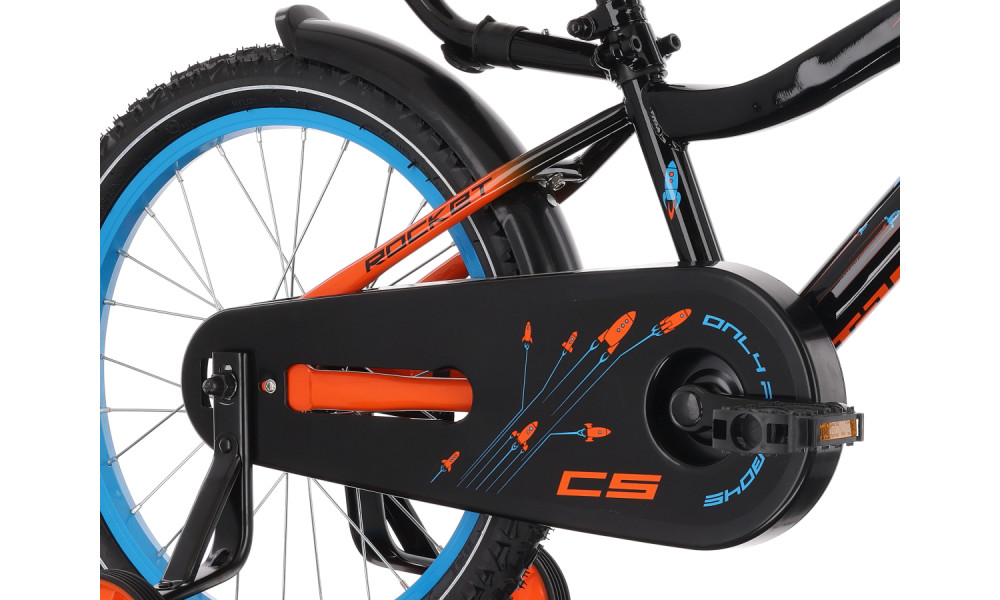 Bicycle Tabou Rocket CS 18 black-orange - 3
