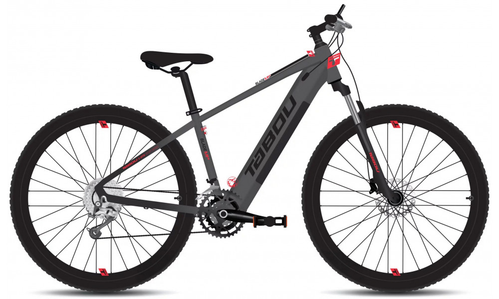 E-bike Tabou Blade UP ECO 29 anthracite-red 
