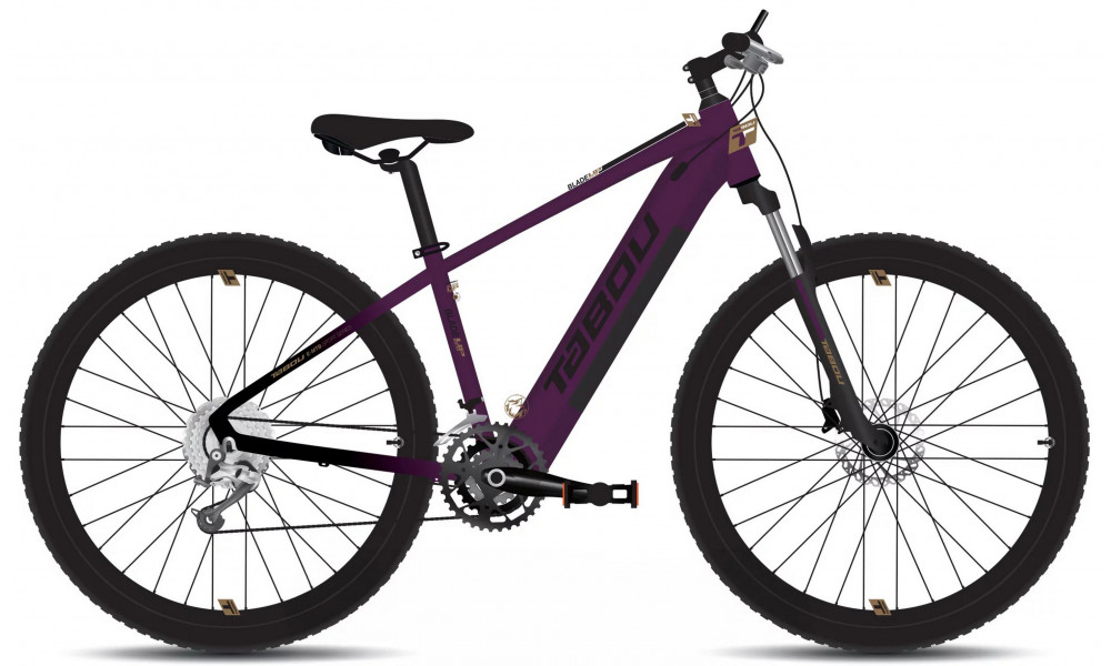 E-bike Tabou Blade UP ECO 29 black-purple 