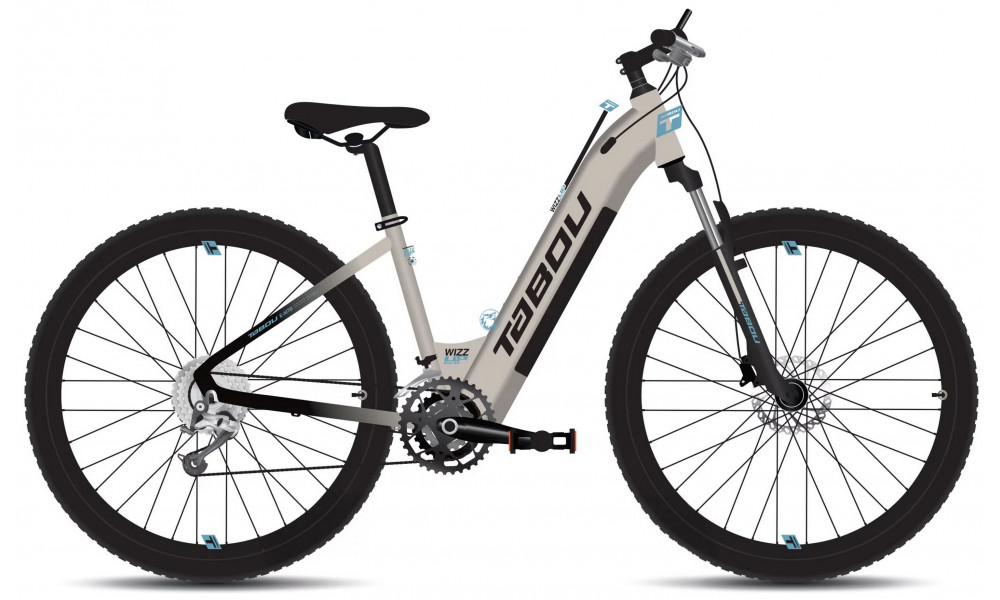 ????????????? ????????? Tabou Wizz UP ECO 29 black-grey 