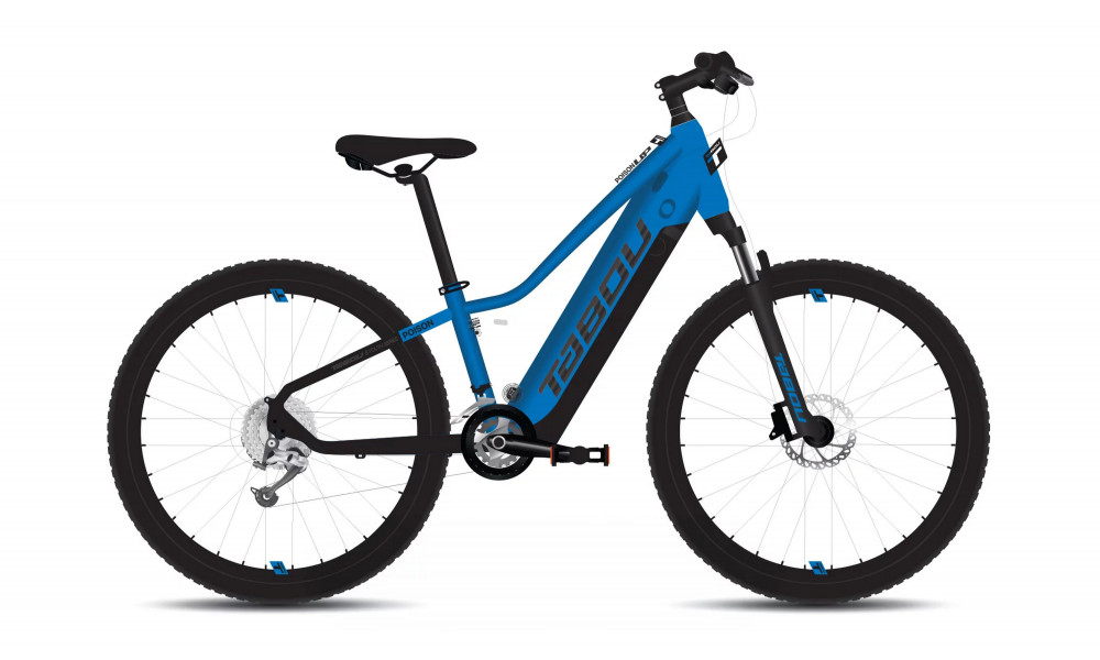 E-bike Tabou Poison UP 24 blue-black 