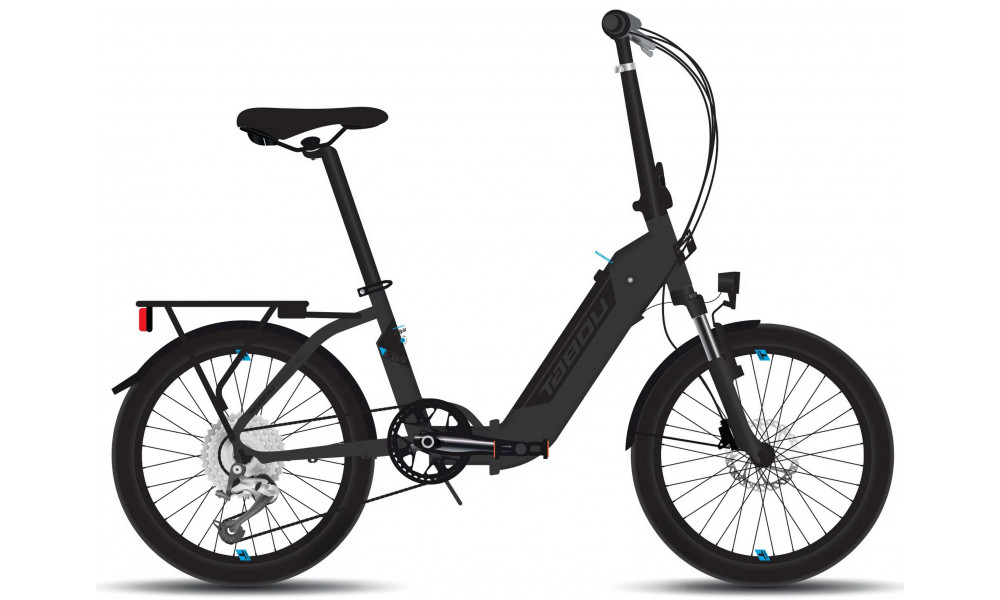E-bike Tabou Fold UP 20 black-blue 
