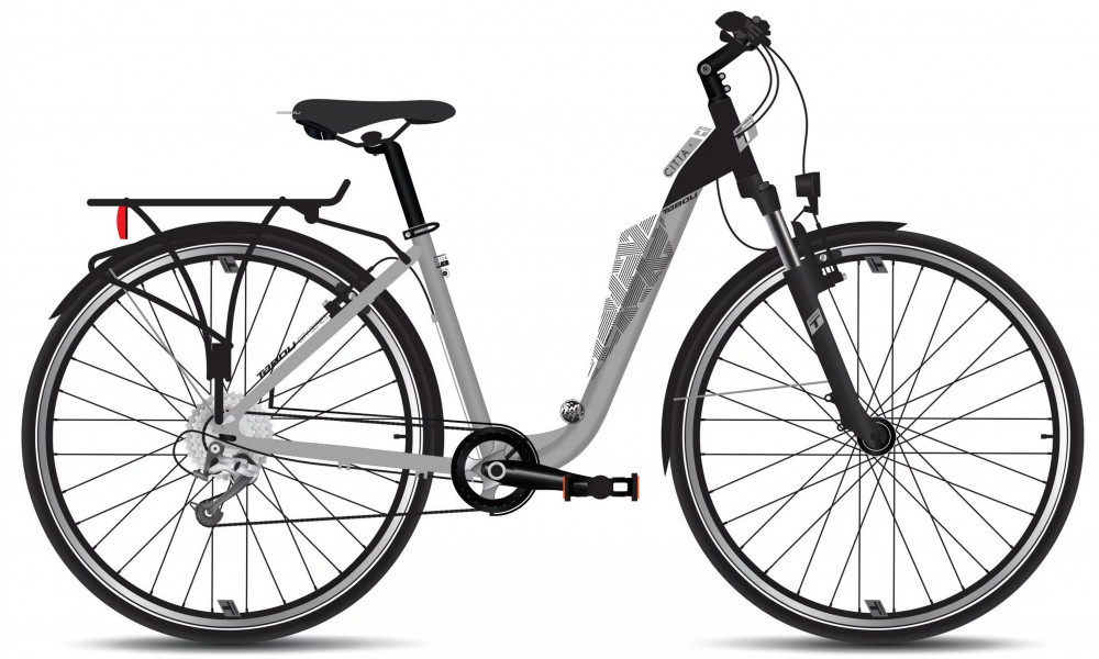 Bicycle Tabou Citta 1 black-grey 