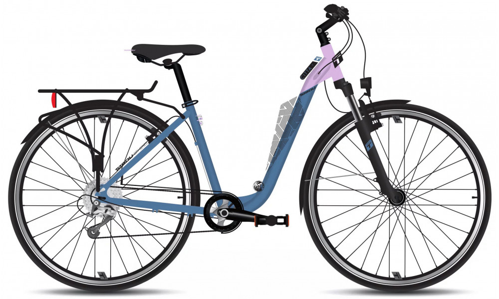 Bicycle Tabou Citta 1 navy-melrose 