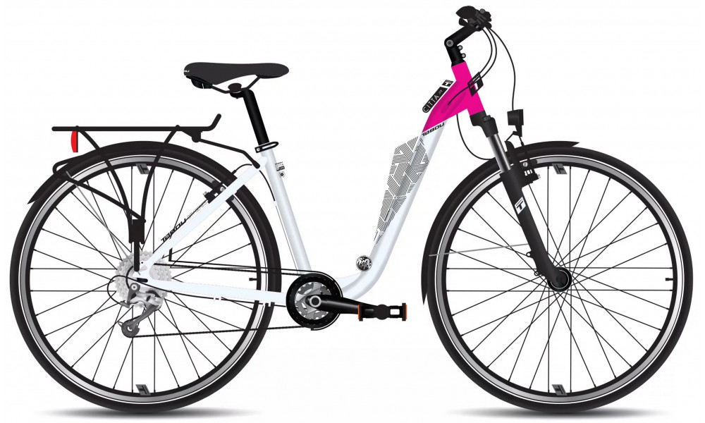 ????????? Tabou Citta 1 JR white-fuxxia 