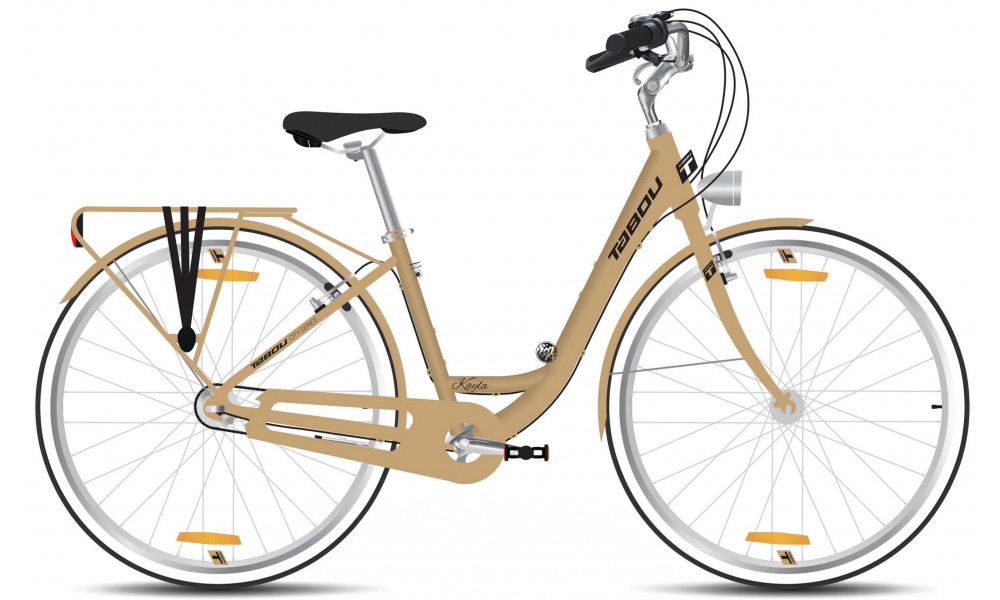 Bicycle Tabou Kayla copper-black 