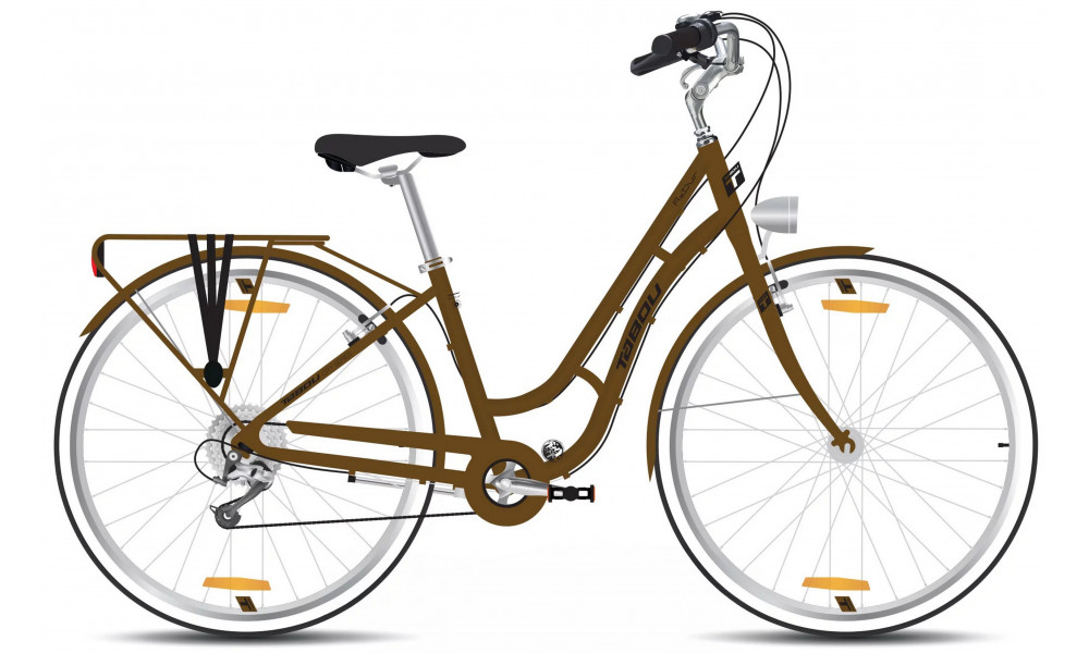 Bicycle Tabou Retro brown-black 