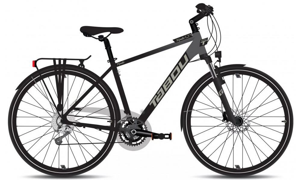 Bicycle Tabou Kinetic 5 black-anthracite 