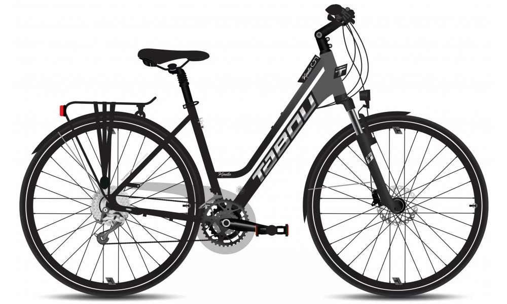 Bicycle Tabou Kinetic 5 W black-anthracite 