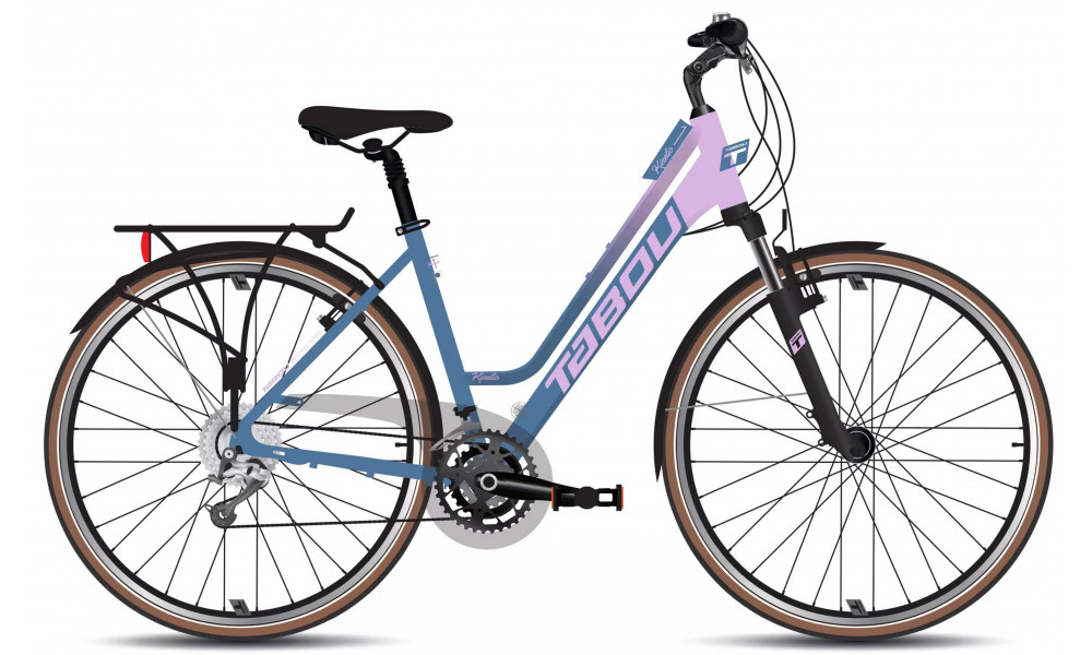 Bicycle Tabou Kinetic 1 W navy-melrose 
