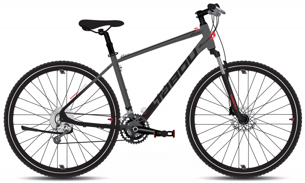 Bicycle Tabou Flow 5 19 black-anthracite 