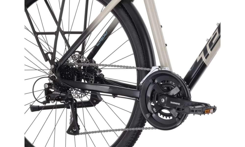 Bicycle Tabou Flow 2 EQ 19 black-grey - 3