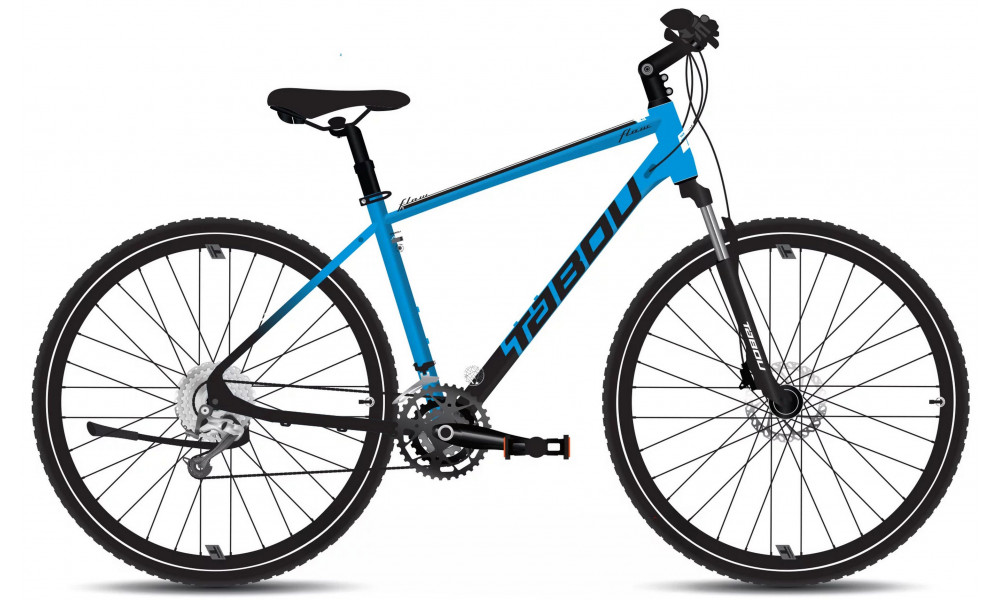 Bicycle Tabou Flow 2 19 black-blue 