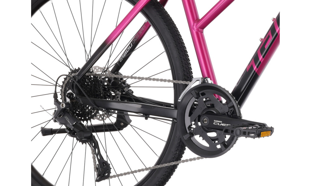 Велосипед Tabou Flow 4 W 17 black-fuxia - 3