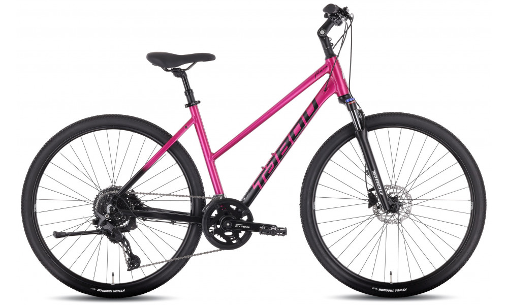 Bicycle Tabou Flow 4 W 21 black-fuxia - 1