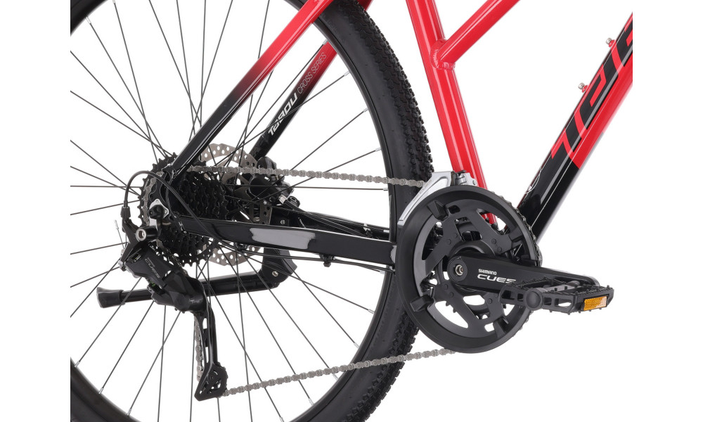 Bicycle Tabou Flow 3 W 17 black-red - 3