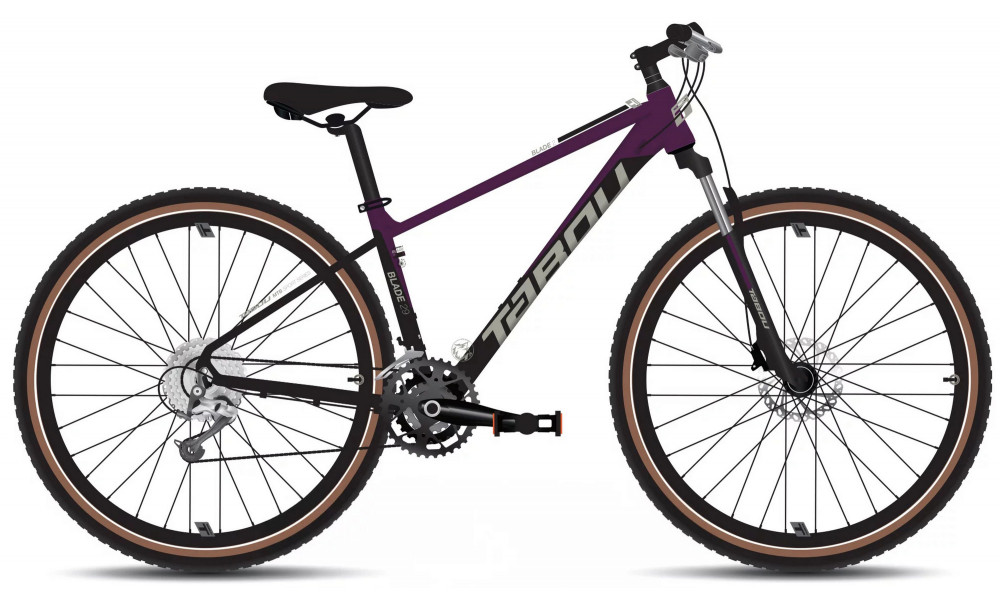 Велосипед Tabou Blade 29 2 black-purple 