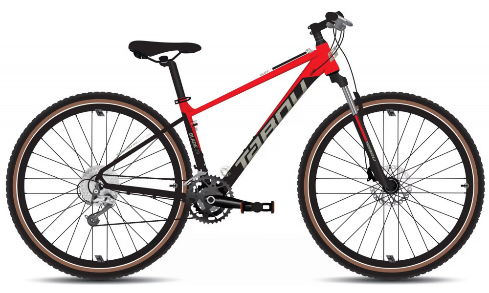 Bicycle Tabou Blade 29 1 black-red 