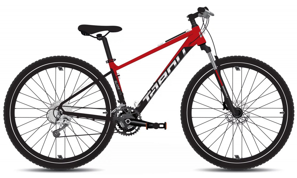 Велосипед Tabou Blade 27.5 3 black-red 